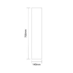 Ares 500mm X 700mm Bluetooth LED Mirrored Cabinet -Bathroom Accessories Store ares 500mm x 700mm bluetooth led mirrored cabinet line side 87123.1652444300