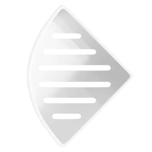 Bagno Polished Chrome Wall Mounted Corner Basket - Image 5