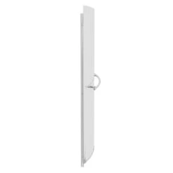 Bayou Polished Chrome 870mm Curved B Shaped Bath Shower Screen With Towel Rail -Bathroom Accessories Store bayou polished chrome 870mm curved b shaped bath shower screen with towel rail side 11178.1659025507