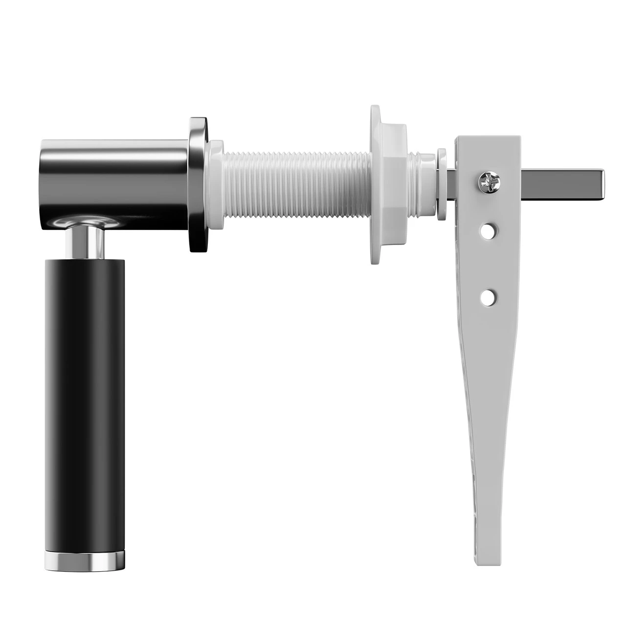 Black Ceramic Modern Cistern Flush Lever - Image 2