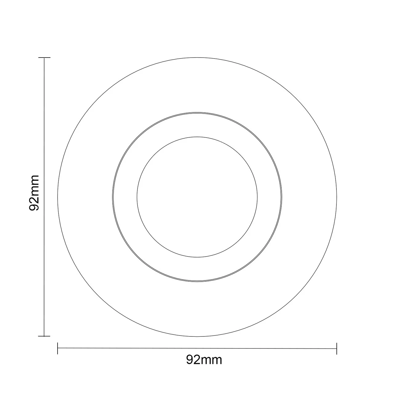 Cali Polished Chrome IP65 35W Tiltable Bathroom Downlight - Image 3