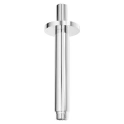 Circo Polished Chrome 150mm Round Vertical Shower Arm -Bathroom Accessories Store circo polished chrome 150mm round vertical shower arm side 34063.1652444549