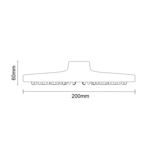 Circo Polished Chrome 200mm Round Fixed Shower Head - Image 6