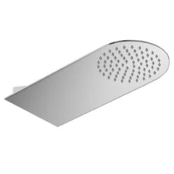 Circo Polished Chrome 220mm Rain Effect Fixed Shower Head -Bathroom Accessories Store circo polished chrome 220mm rain effect fixed shower head left 73271.1682600394