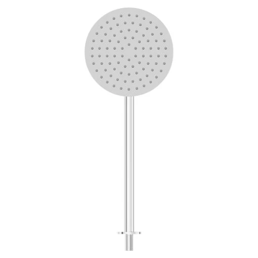 Circo Polished Chrome Round Fixed Shower Head And Wall Arm - Image 5