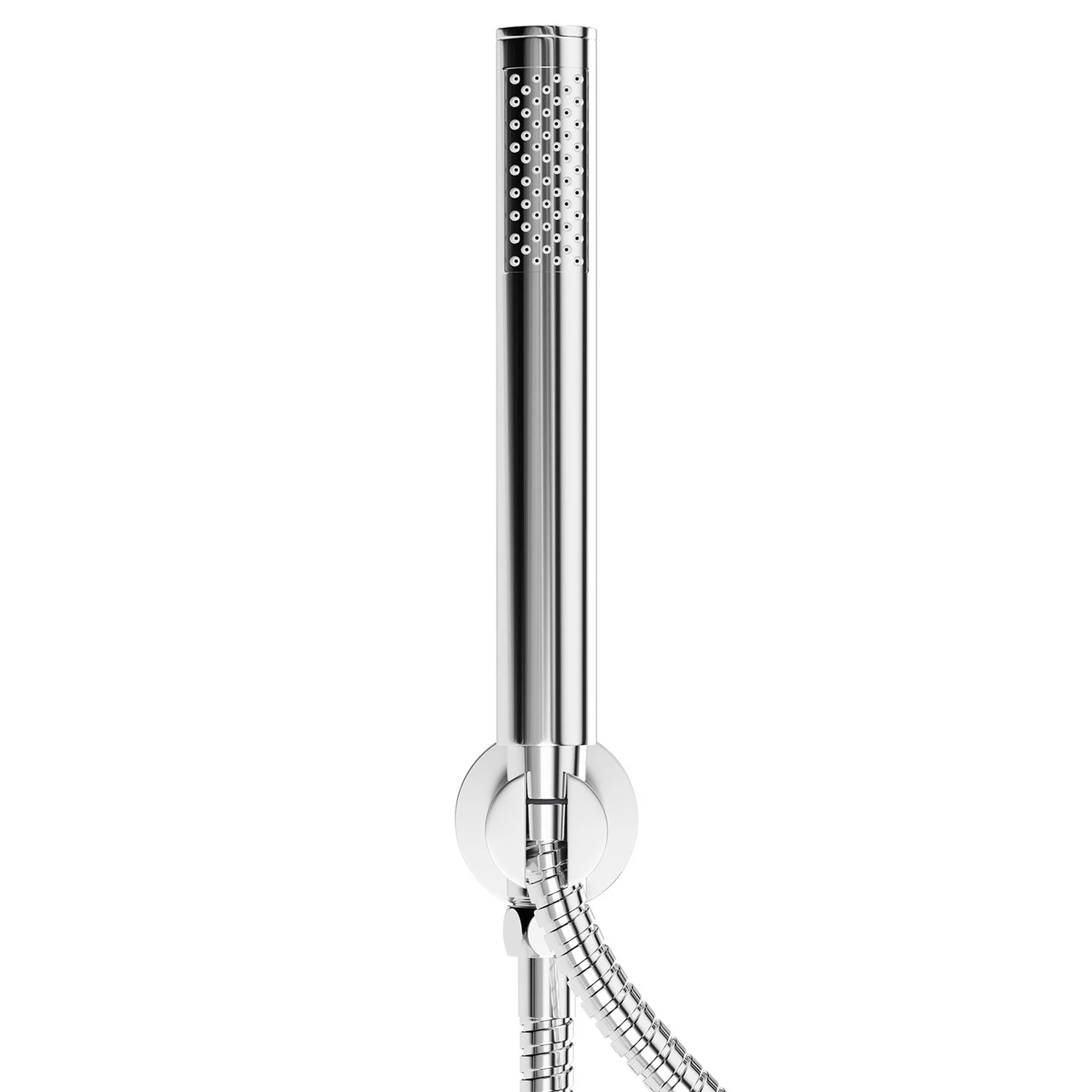 Circo Polished Chrome Round Shower Outlet Holder And Kit - Image 2