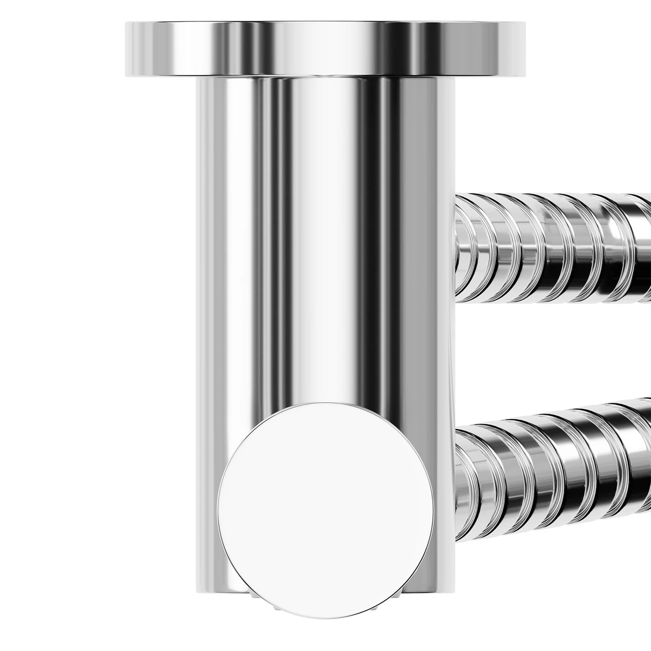 Circo Polished Chrome Round Shower Outlet Holder And Kit - Image 5