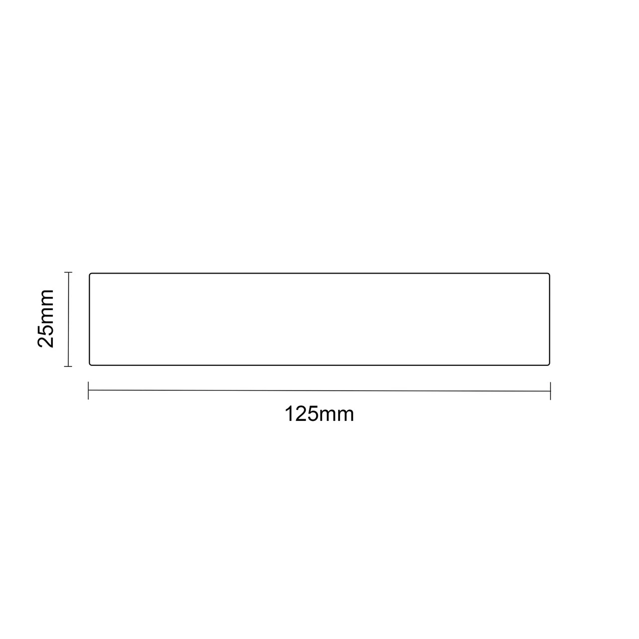 City Gloss White 60cm Floating Bathroom Shelf - Image 2