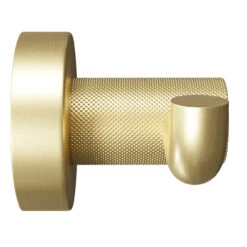 Colore Brushed Brass Industrial Style Wall Mounted Robe Hook -Bathroom Accessories Store colore brushed brass industrial style wall mounted robe hook side 63078.1658132880