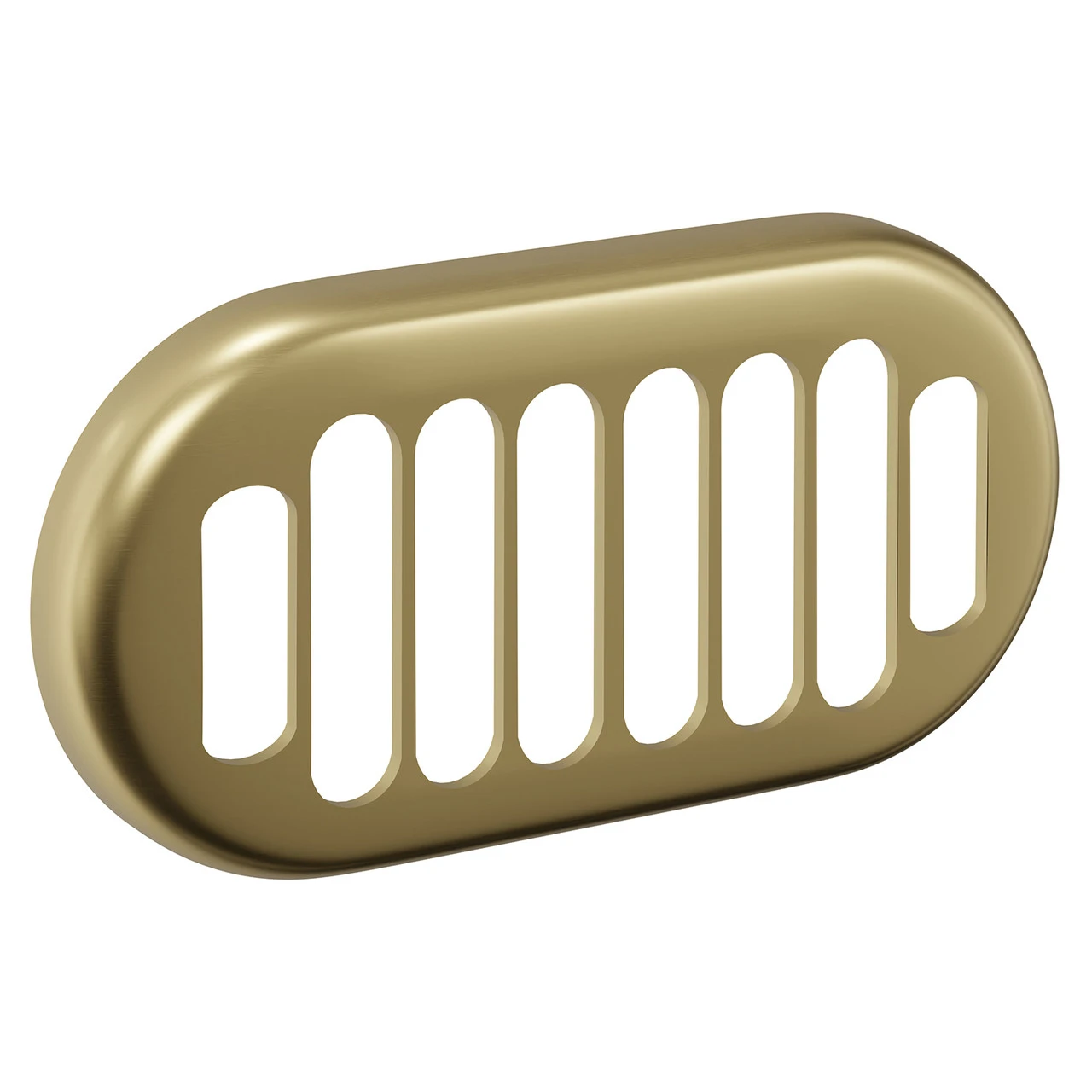 Colore Brushed Brass Overflow Insert For Grosvenor Basins - Image 3