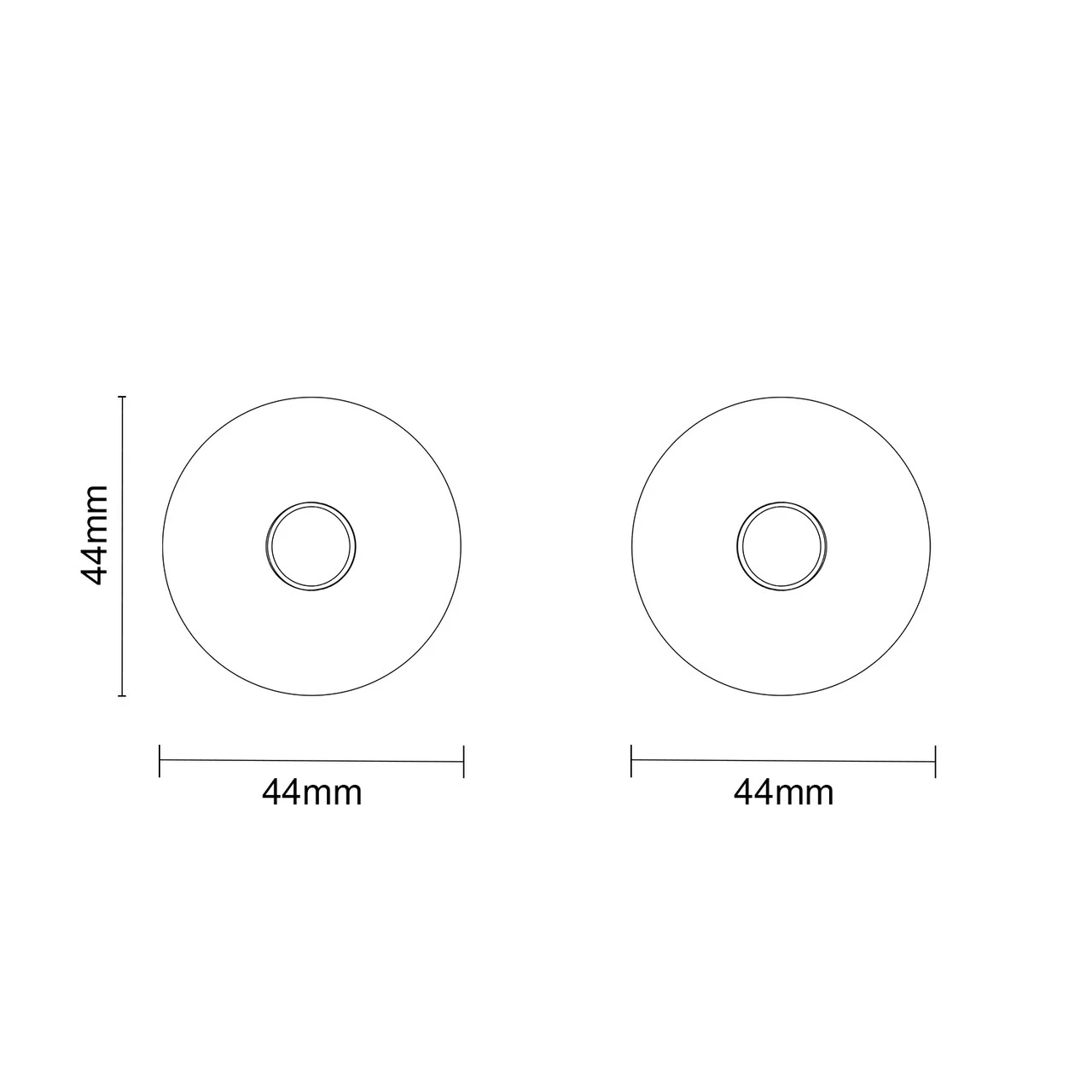 Colore Brushed Brass Radiator Pipe Sleeve Kit - Image 5