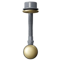 Colore Round Brushed Brass Easy Clean Sprung Click Clack Bath Waste -Bathroom Accessories Store colore brushed brass round easy clean sprung click clack bath waste top 19073.1674645471