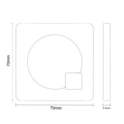 Colore Concealed Cistern With Front Access And Square Gunmetal Grey Modern Dual Flush Push Button -Bathroom Accessories Store colore concealed cistern with front access and square gunmetal grey modern dual flush push button line side 14591.1667579103