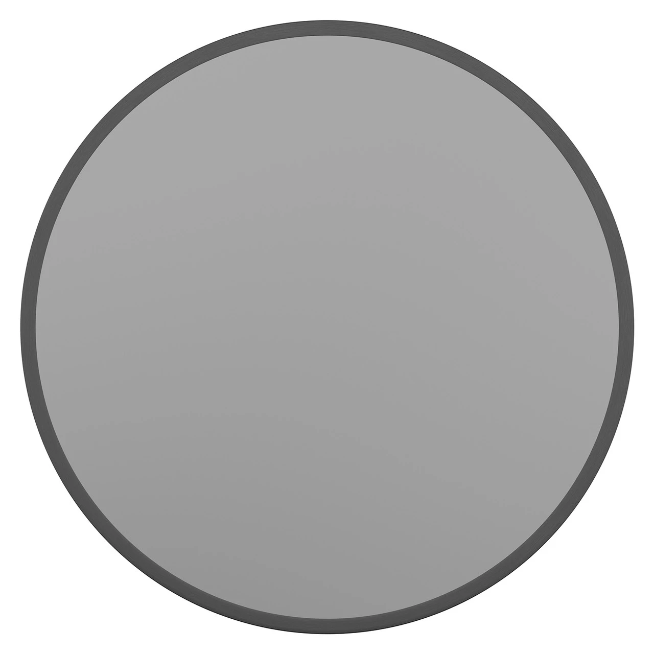 Colore Gunmetal Grey 591mm Round Mirror - Image 2