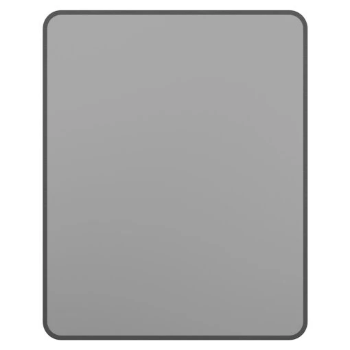 Colore Gunmetal Grey 596mm X 745mm Mirror - Image 2