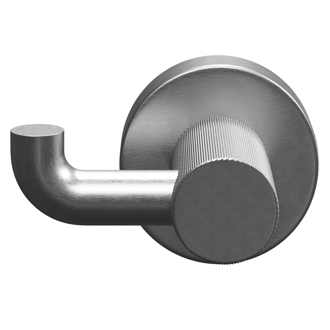 Colore Gunmetal Grey Industrial Style Wall Mounted Robe Hook - Image 2