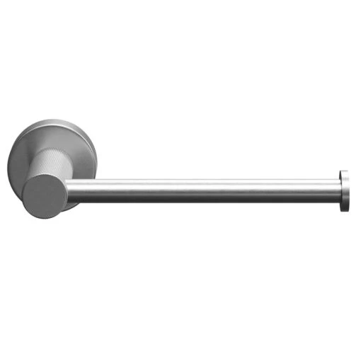 Colore Gunmetal Grey Industrial Style Wall Mounted Toilet Roll Holder - Image 2