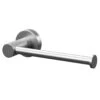 Colore Gunmetal Grey Industrial Style Wall Mounted Toilet Roll Holder