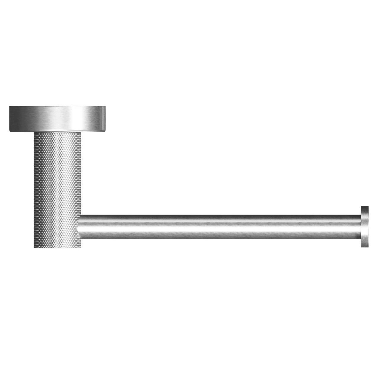 Colore Gunmetal Grey Industrial Style Wall Mounted Toilet Roll Holder - Image 5