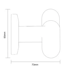 Colore Matt Black 14" Curved Grab Rail -Bathroom Accessories Store colore matt black 14 curved grab rail line side 16430.1658132902