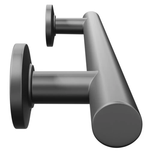 Colore Matt Black 18" Straight Grab Rail - Image 4