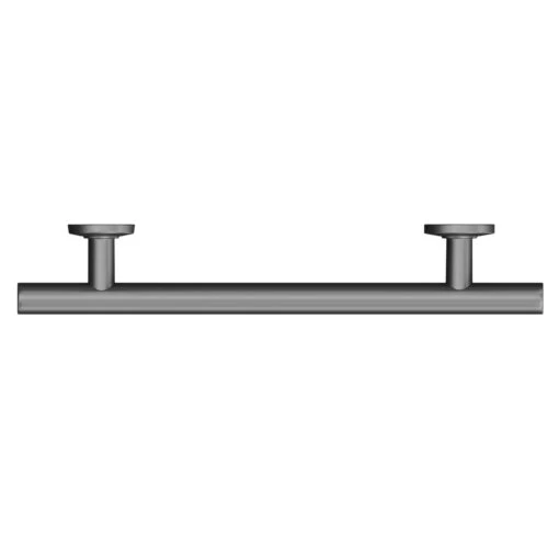 Colore Matt Black 18" Straight Grab Rail - Image 5