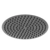 Colore Round Matt Black 300mm Thin Fixed Shower Head