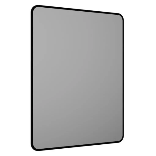 Colore Matt Black 596mm X 745mm Mirror - Image 3