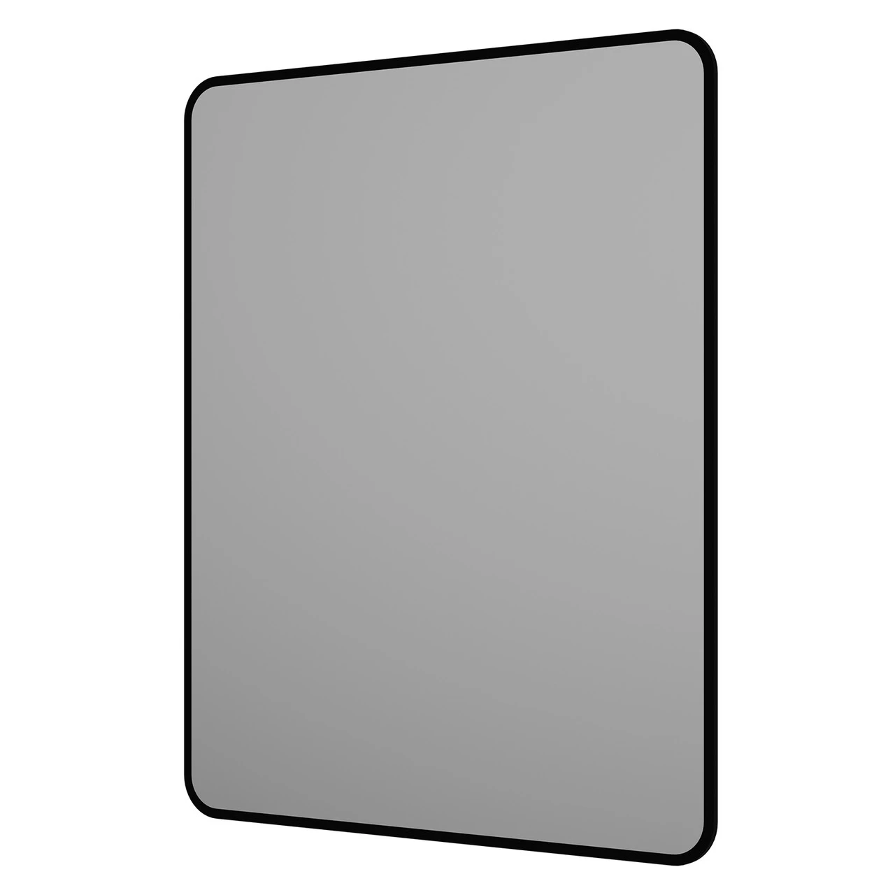 Colore Matt Black 596mm X 745mm Mirror