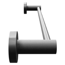Colore Matt Black Industrial Style Wall Mounted Towel Rail -Bathroom Accessories Store colore matt black industrial style wall mounted towel rail side 78132.1658132890