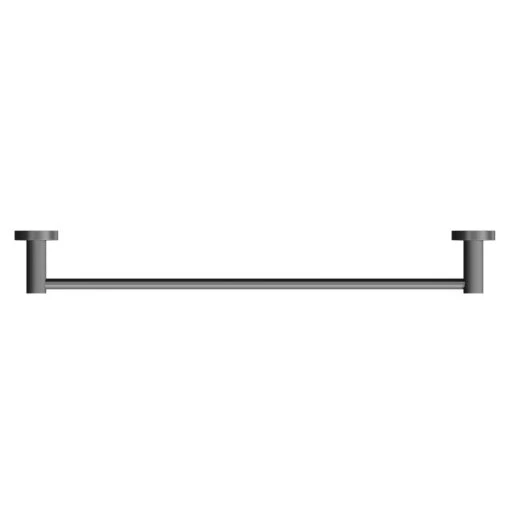 Colore Matt Black Industrial Style Wall Mounted Towel Rail - Image 5
