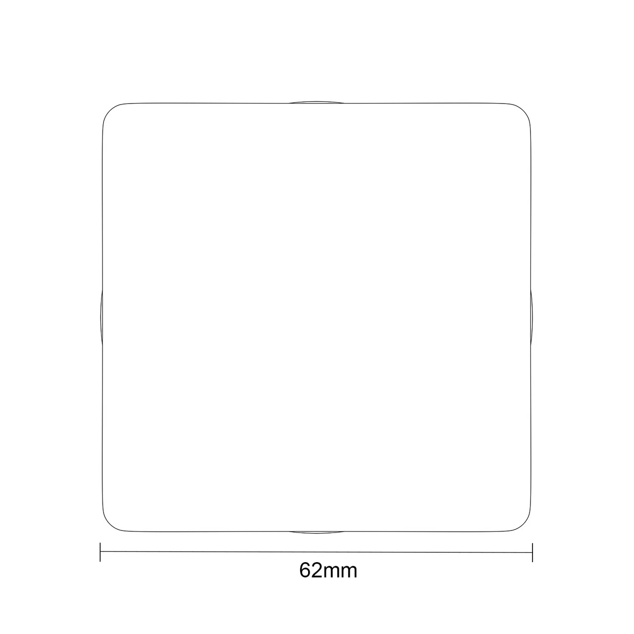 Colore Square Matt Black Slotted Click Clack Basin Waste - Image 5