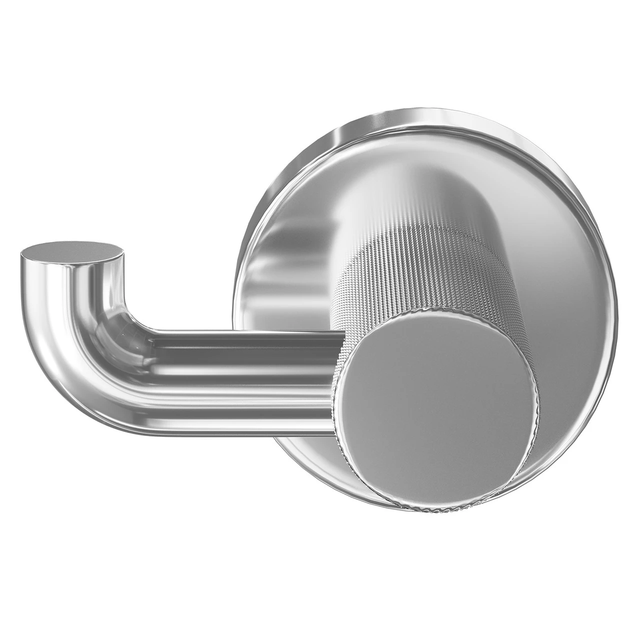 Colore Polished Chrome Industrial Style Robe Hook - Image 2