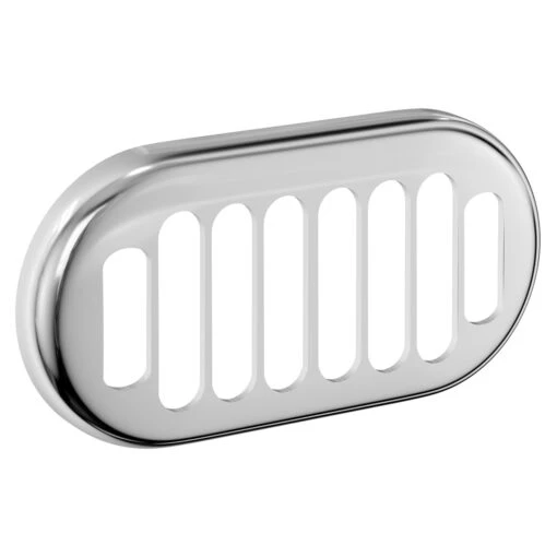 Colore Polished Chrome Overflow Insert For Grosvenor Basins - Image 3
