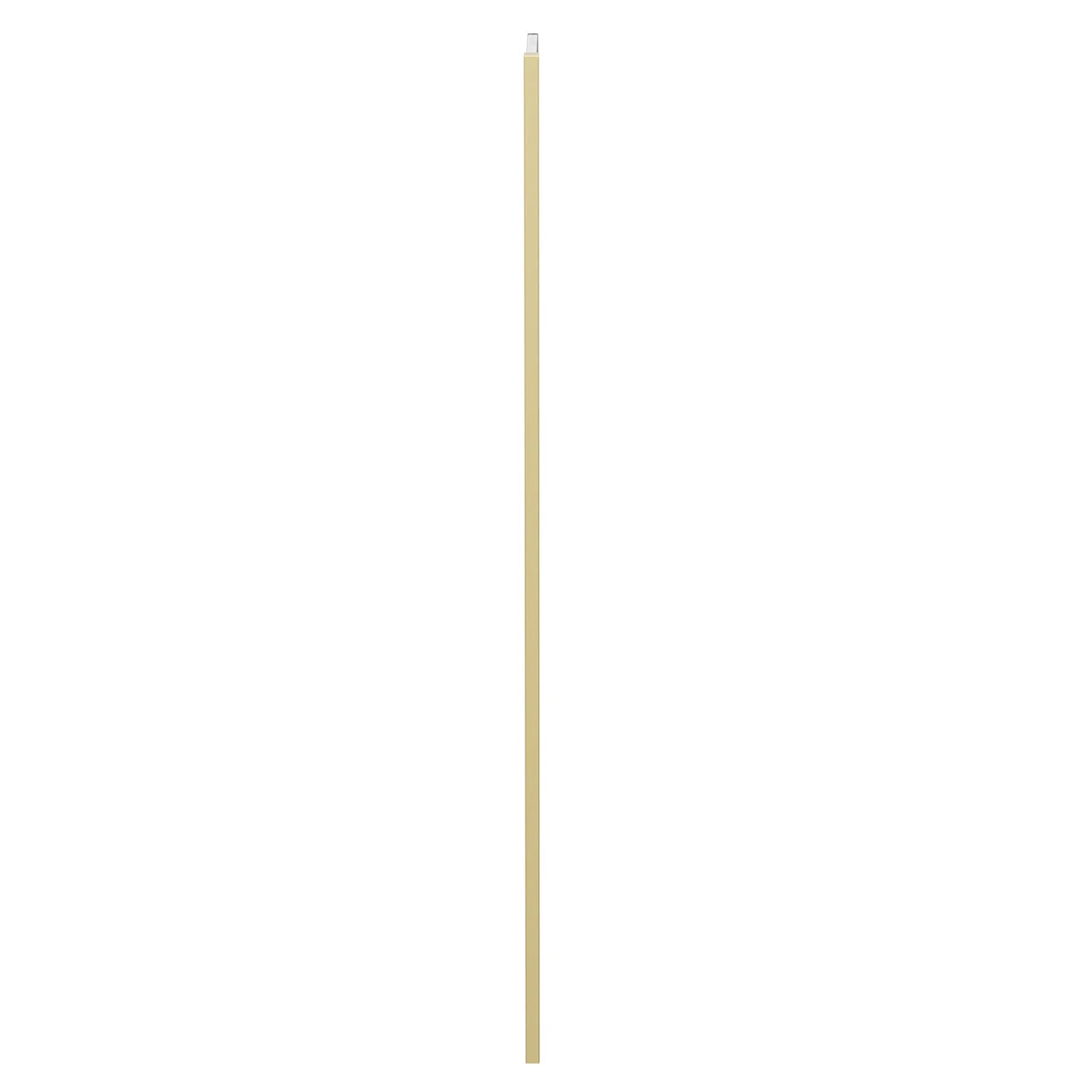 Colore Round Brushed Brass 770mm Single Section Bath Shower Screen - Image 4