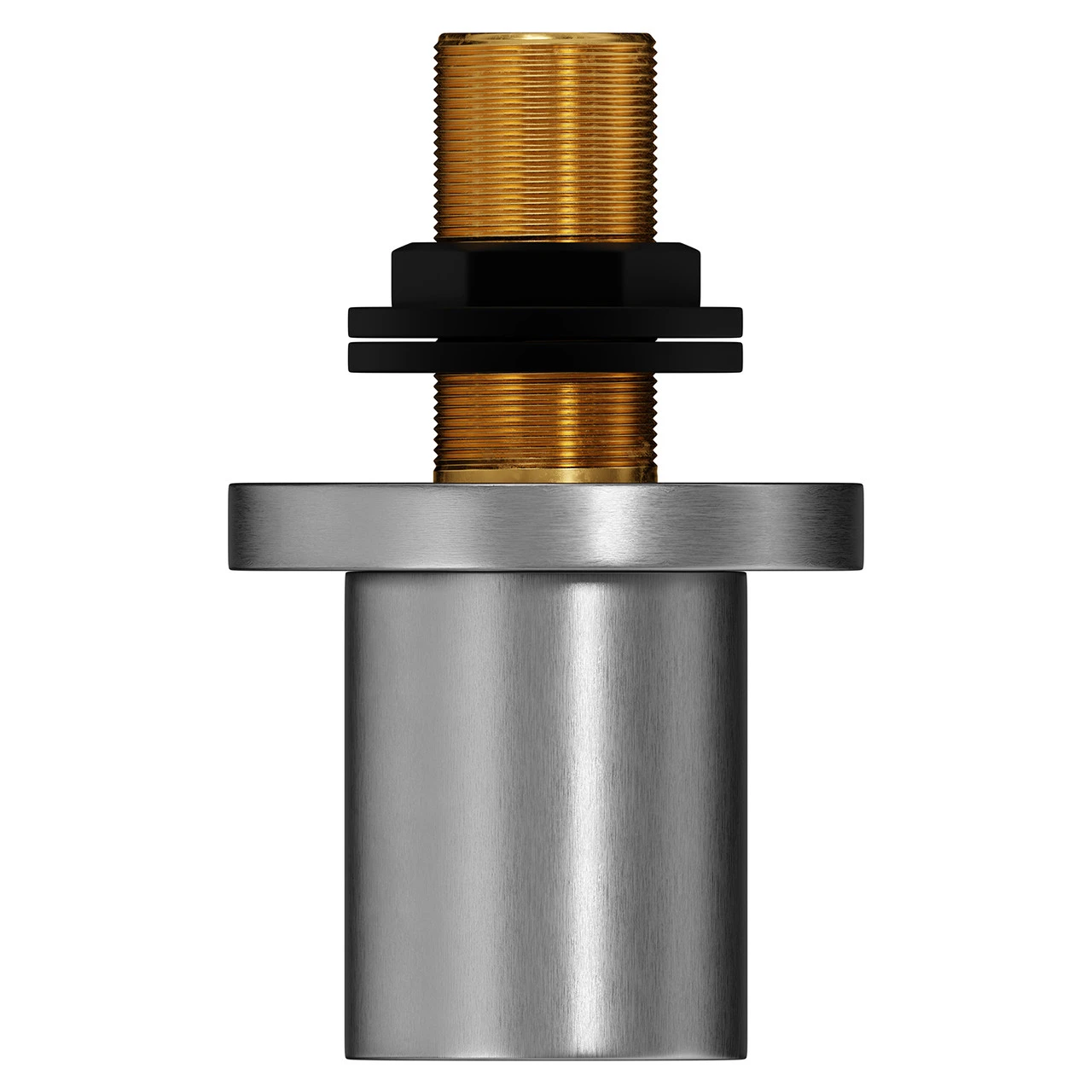 Colore Round Gunmetal Grey Deluxe Shower Elbow - Image 5