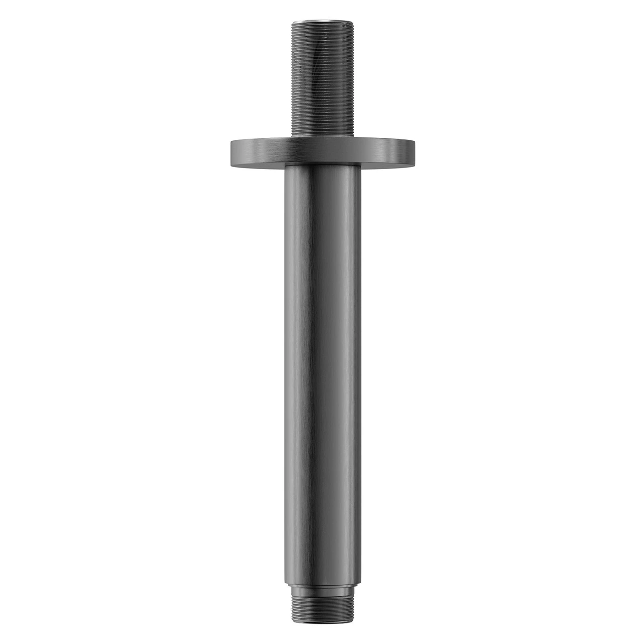 Colore Round Gunmetal Grey 150mm Vertical Shower Arm - Image 2