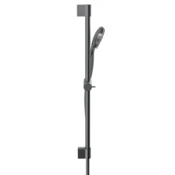 Colore Round Gunmetal Grey Shower Slide Rail Kit -Bathroom Accessories Store colore round gunmetal grey shower slide rail kit side 08092.1676457719