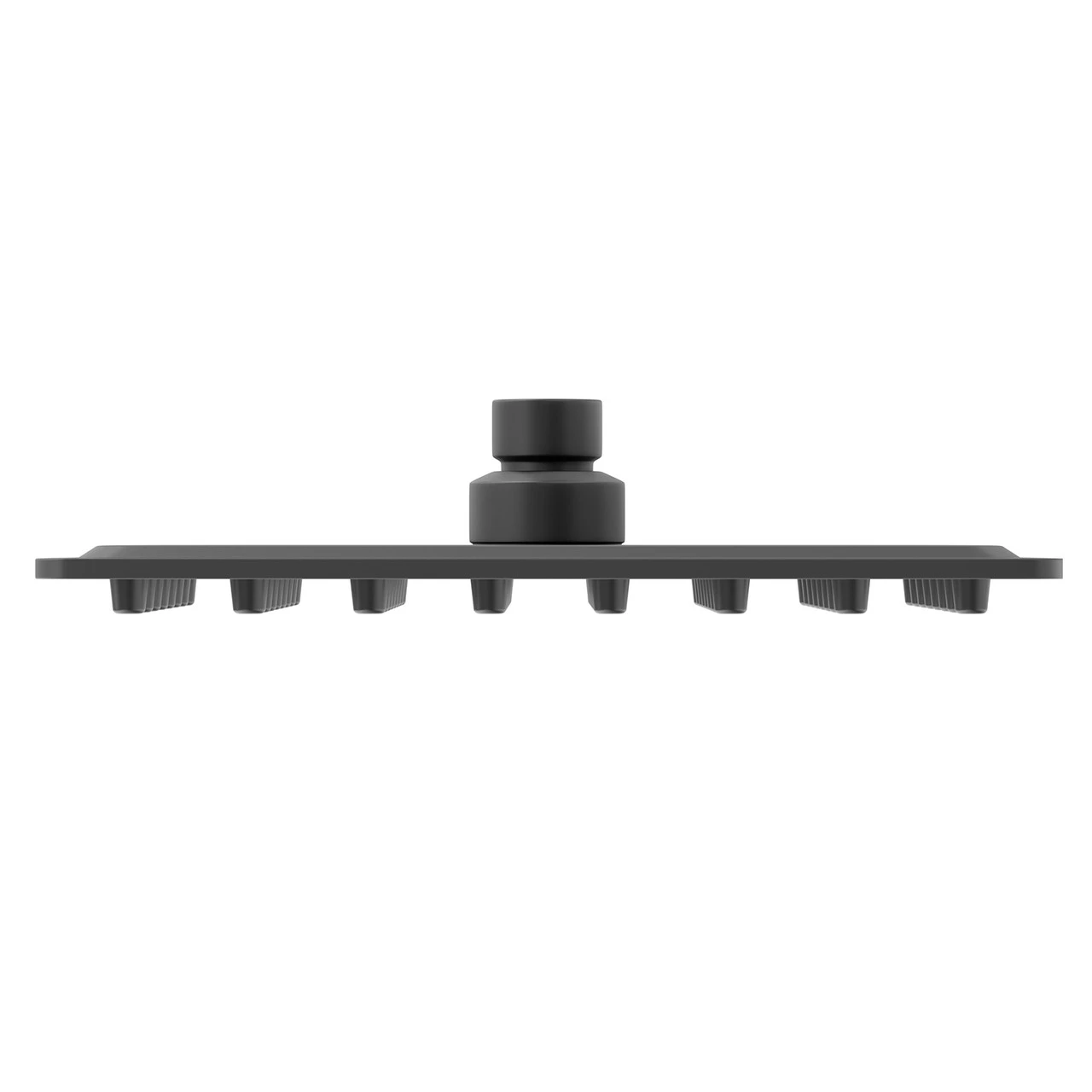 Colore Square Matt Black 200mm X 200mm Thin Square Shower Head - Image 4