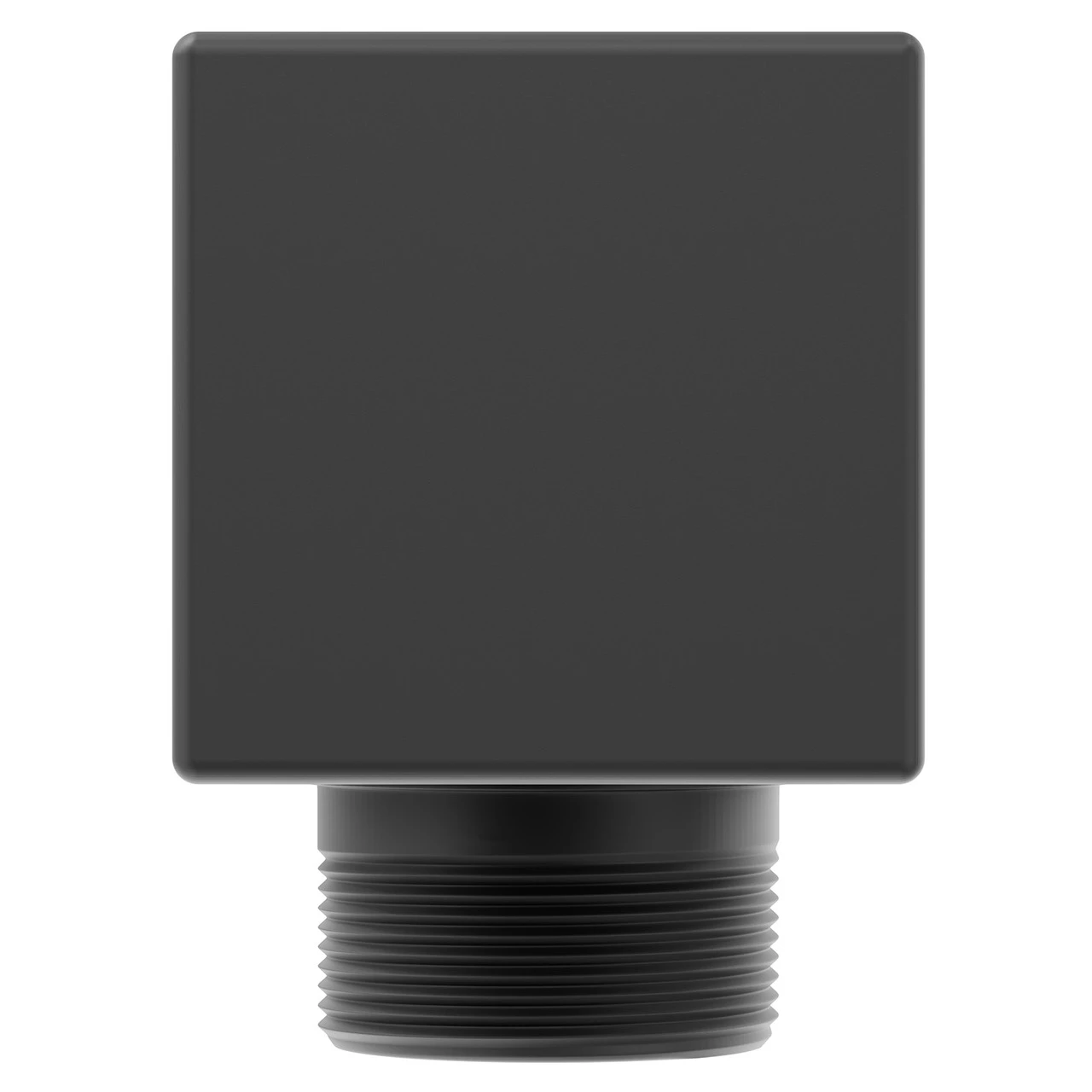 Colore Square Matt Black 345mm Square Fixed Shower Arm - Image 2