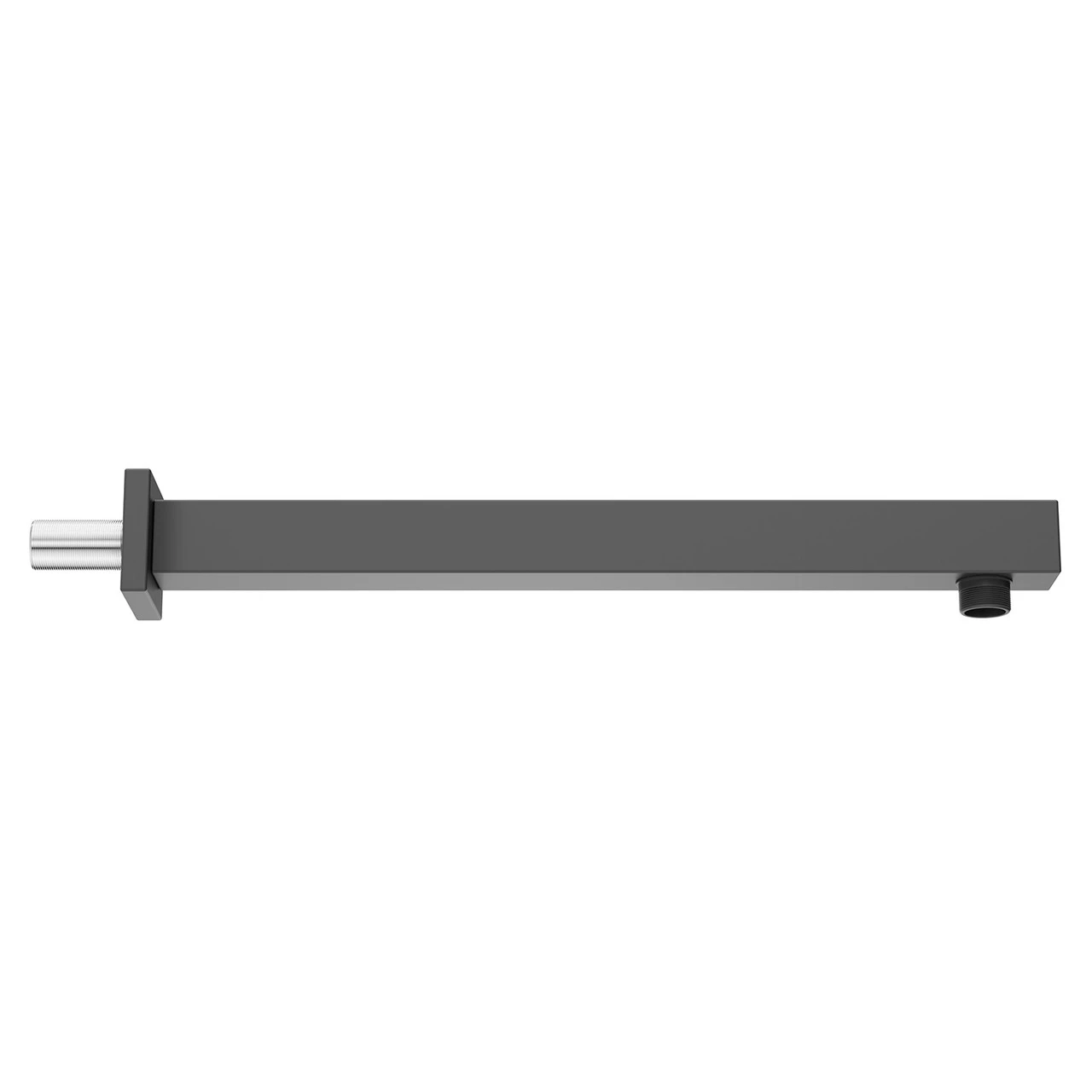Colore Square Matt Black 345mm Square Fixed Shower Arm - Image 4