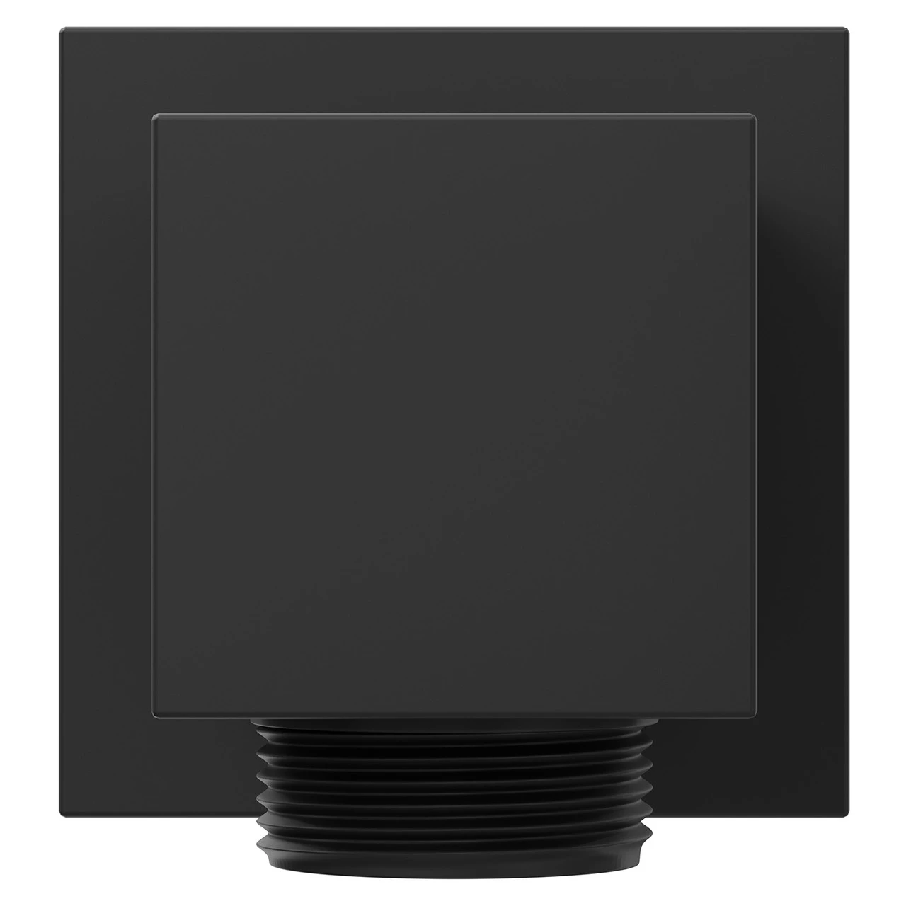 Colore Square Matt Black Deluxe Square Shower Elbow - Image 2