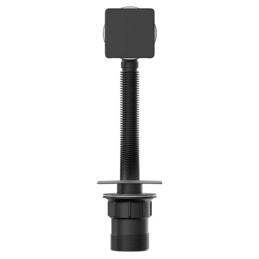 Colore Square Matt Black Easy Clean Sprung Click Clack Bath Waste - Image 2