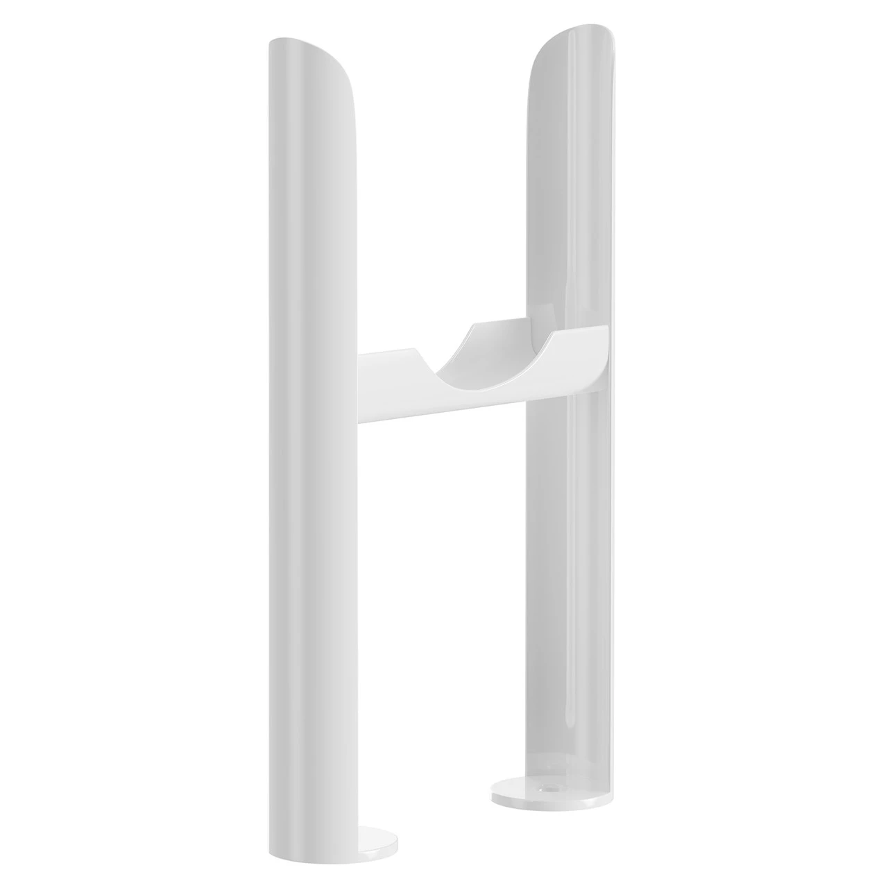 Colosseum White Floor Mounting Feet For Triple Panel Radiators - Image 3