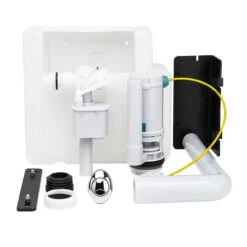 Concealed Cistern With Front Access And Push Button Dual Flush