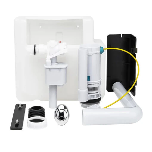 Concealed Cistern With Front Access And Push Button Dual Flush