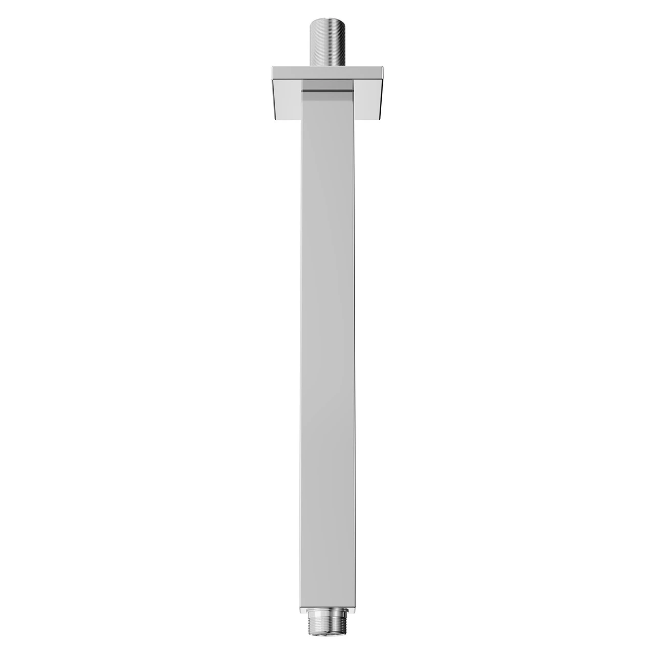 Cubix Polished Chrome 300mm Square Vertical Shower Arm - Image 4