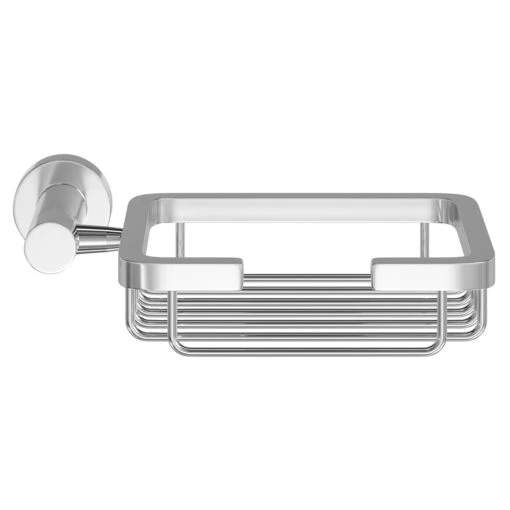 Gemini Polished Chrome Wall Mounted Soap Basket - Image 2