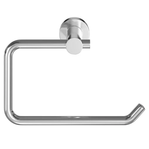Gemini Polished Chrome Wall Mounted Toilet Roll Holder - Image 2