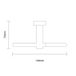 Gemini Polished Chrome Wall Mounted Toilet Roll Holder -Bathroom Accessories Store gemini polished chrome wall mounted toilet roll holder line top 52032.1652444687